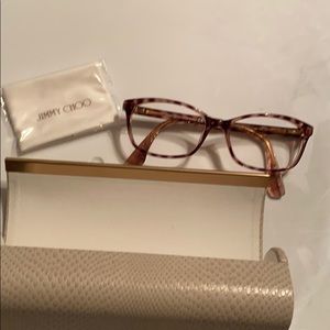 Jimmy Choo eyewear frames (no lenses).